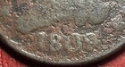 1809 Classic Head Half Cent  Free Shipping