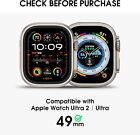  2 Pack  Tempered Glass Screen Protector For Apple Watch Ultra 2   Ultra  49mm 