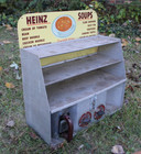1940s Era Heinz Soup Electric Display With Tin Sign  graphic 100  Original