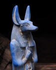 Rare Ancient Egyptian Antiquities God Of Afterlife  God Anubis Large Statue