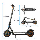 Hiboy Max Pro Electric Scooter 46 Miles 22 Mph 500w Motor 11  Tires 265lbs Load