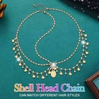 Kilshye Boho Shell Head Chain Jewelry Gold 1 Count  pack Of 1  