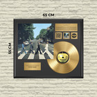 Gold Plated Lp Vinyl - The Beatles Abbey Road  - Memorabilia Music Gift   Pgr