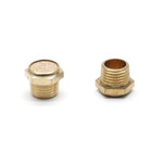 Brass Sintered Bronze Pneumatic Muffler Filter  1 4  Npt  Pack Of 10