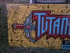 Vintage Tutankham Video Game Marquee Plastic Stern Seeburg