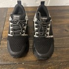 Timberland Pro Radius Comp Toe Work Shoes Womens Size 8 5 M Black Silver Lace Up