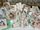Lot 46 Vintage Wedding   Shower Cards From 1960 repurpose Scrapbook dif  Sizes  