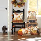 Bonhause Fall Animals Throw Pillow Covers 18  X  pack Of 4  