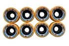 Nos Set Of 8 Hyper Witch Doctor Quad Roller Skate Wheels 63mm X 44mm Neil Piper