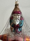 Christopher Radko Vintage - 1994 Rocket Rider Caged Santa Christmas  9