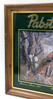 1997 Pabst Blue Ribbon Upland Game Birds Pheasant Beer Mirror Sign Hunting 3rd