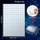 900 Pieces Mirrors Mosaic Tiles Disco Ball Mirror Self Adhesive Real Square Glas