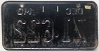 1958 Missouri License Plate    Expired December 1958