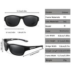 Polarized Sports Sunglasses Uv400 Cycling Fishing Driving Men Women Outdoor