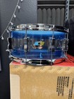 Ludwig Vistalite 14x6 5    50th Anniversary Snare Drum Blue clear blue