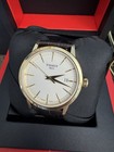 Tissot Classic Dream Gold Case Brown Leather Strap Men s Watch T1294103626100