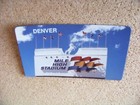 Denver Mile High Stadium Refrigerator Magnet Flexible Rectangle 3 3  X 1 9 