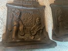 Vintage Geisha Girl Pair Of Bookends