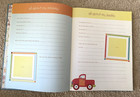 Baby Boys Memory Book First 5 Years C R Gibson Toot Toot New
