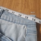 Shein Size M  W 28 Light Wash Distressed Denim Shorts Frayed Hem