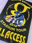 Garth Brooks Commemorative 2018 Stadium Tour All Access Backstage Pass   Lanyard