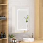 Led Bathroom Medicine Cabinet 28  X 20   Mirror Cabinet Wall Mounted Shelves New