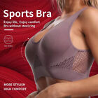 Women Padded Sports Bra Crop Top Running Yoga Fitness Sport Seamless Vest       