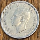 United Kingdom 6 Pence Coin  1951  George Vi  High Grade - Combined Shipping Ok