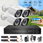 4ch H 265  Lite Dvr 1080p Outdoor Wifi Cctv Home Security Camera System Kit 5mp
