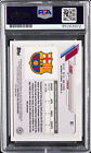 2020-21 Topps Chrome X Aoki  61 Pedri Signed Rc Neon Psa Gem Mt 10 Auto Grade