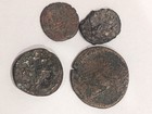 Lot Of Four Assorted Ancient Roman Coins