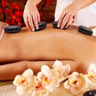 Piece Large Black Basalt Hot Stone Set     Great For Spas  Massage Therapy