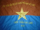 1967 Flag - Viet Cong - Khe Sanh - Liberation Front - Nlf - Vietnam War - F 124