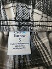 Mens Flannel Pajama Pants Lightweight Soft Plaid Lounge Sleep   2 Pockets  Small