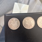 1959 Canadian 50 Cents Silver Coin 80    5 Coins Included 