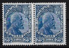 Liechtenstein  1912  Scott 3  Pair In Good Color  Mint Light Hinged  Eblch02