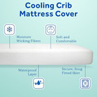 Crib Mattress Protector - Infant And Toddler Pad  Waterproof