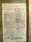 Antique Vintage Ephemera Quack Medicine 1800s Almanac Simmons Liver Regulator