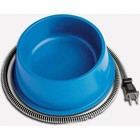 Blue Farm Innovators Heated Electric Dog Cat Pet Water Bowl Outdoor Waterer 1 Qt