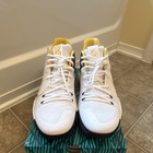 Nike Kyrie Iii N7 White Yellow Men s Basketball Shoes 899355-117 Mid Top Mesh