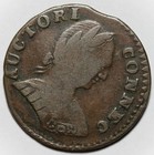1787 Connecticut Colonial Copper Coin  Mailed Bust Right