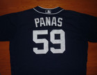 San Diego Padres Connor Panas 2019 Game Worn Used Jersey Team Canada Blue Jays