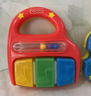 Fisher Price Sparkling Symphony Piano   Violin Musical Sound Vintage Toys 1999