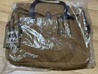Filson Original Briefcase Tan Brass Rugged Twill Leather Brand New Nwt