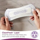 Poise Microliners Incontinence Lightest Absorbency Panty Liners  Long  Long