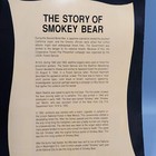Vintage Smokey The Bear 1989 Wall Calendar Excellent Condition 12 Posters 