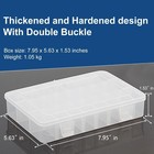 600pc Aluminum Rivet Kit Assortment Set Blind Rivets 15 Sizes W  Storage Case