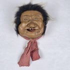 Vintage Peter Figuren Laffun Head Lot Of 2 Bibi Products Old Lady Spitting Masks