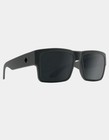 Polarized Spy Cyrus Sunglasses Soft Matte Black Frame Smoke Tint Polarized Lens