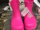 New Womens Crocs Crush Boots  Size 7  also Mens 5              Shoes